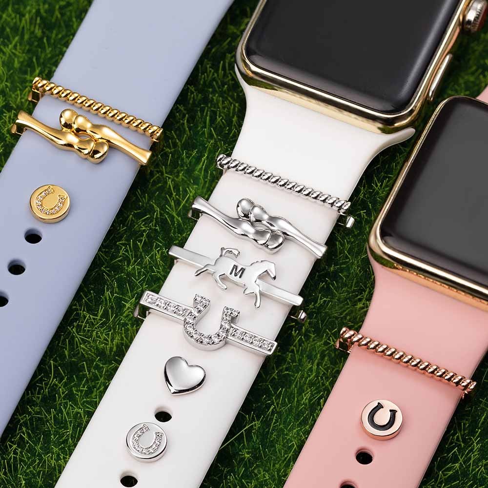 Watch band charm