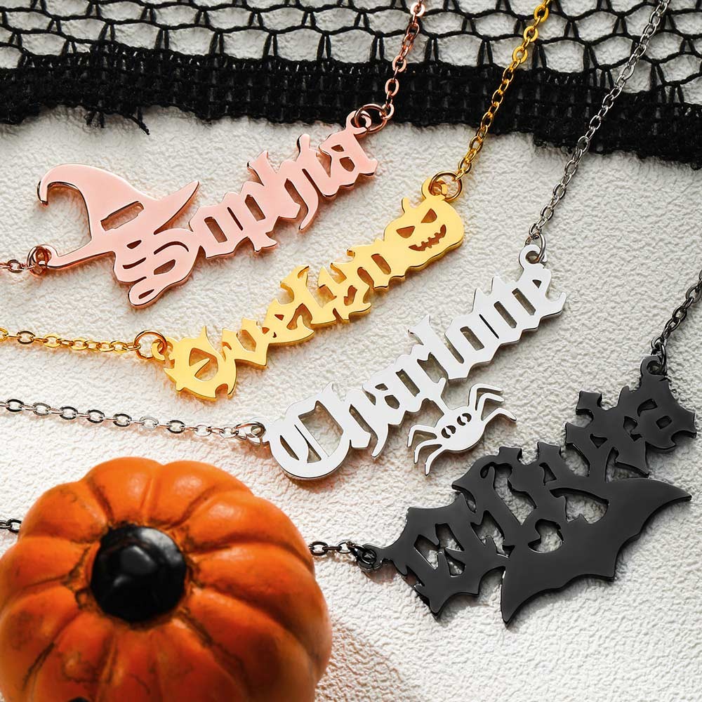 Bat necklace