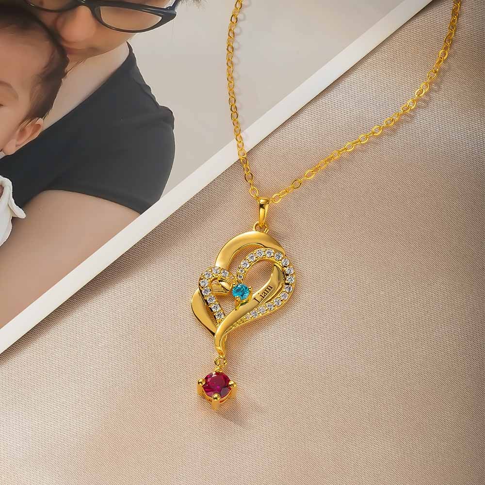 birthstones necklace