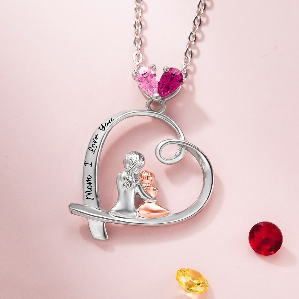 sterling silver necklace for mom