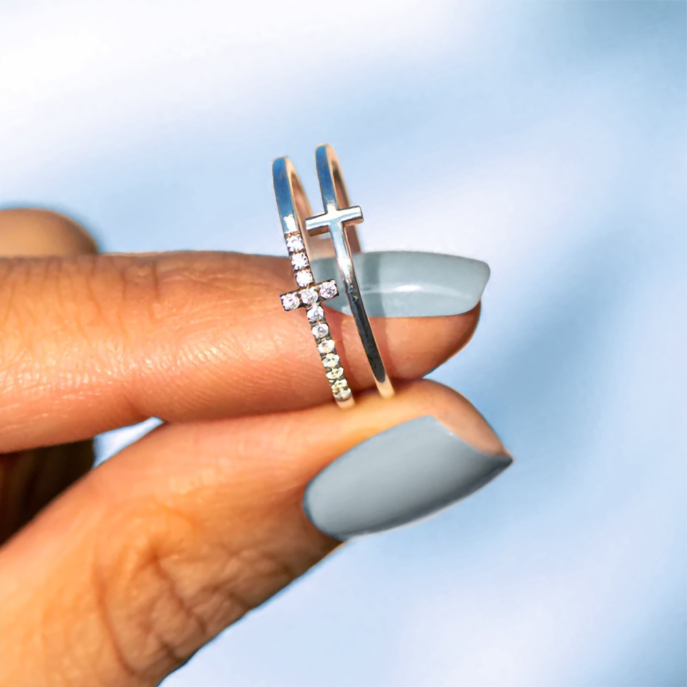 double cross ring