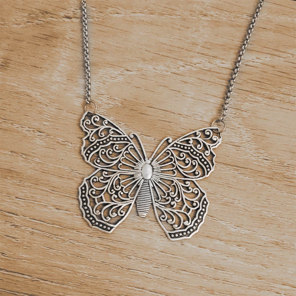 butterfly necklace