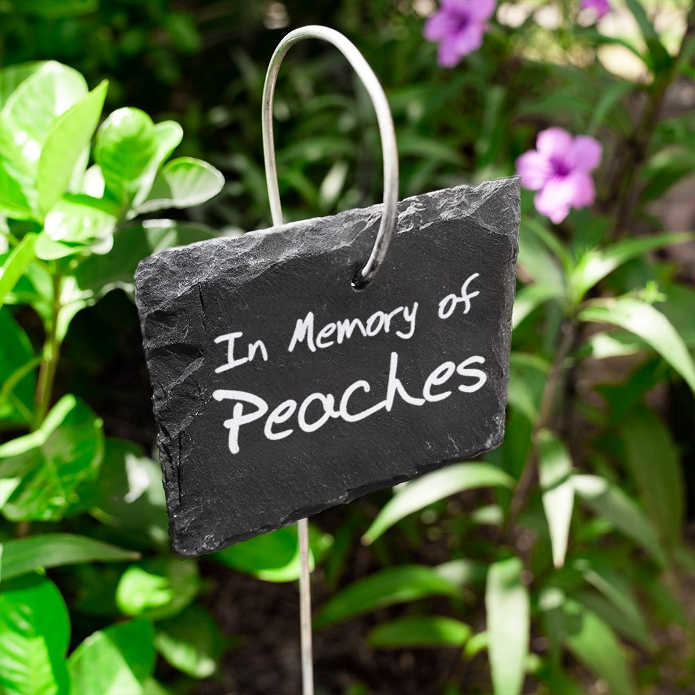 garden plaque