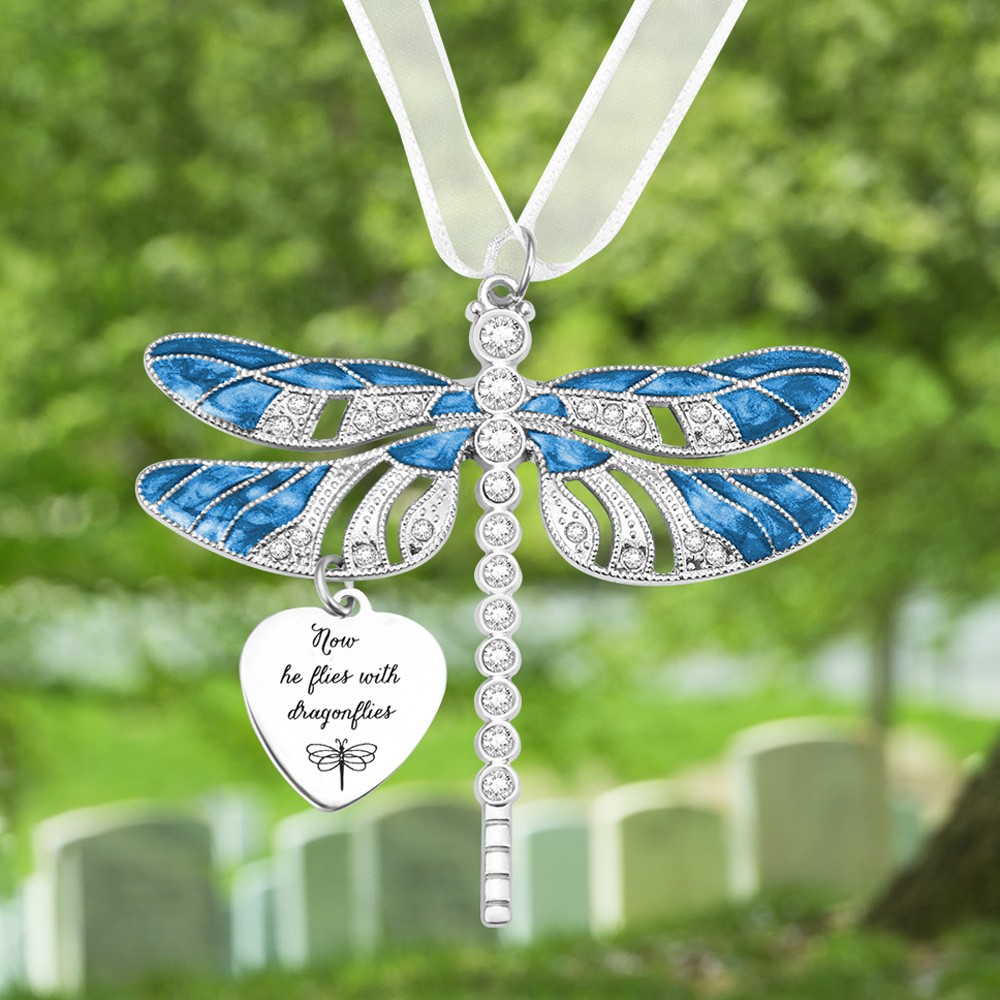 Dragonfly Memorial Ornament