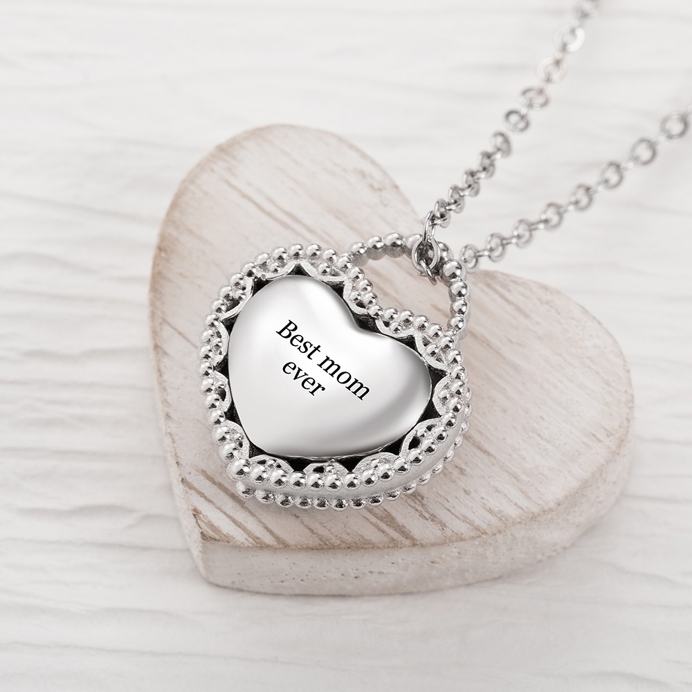 heart padlock necklace