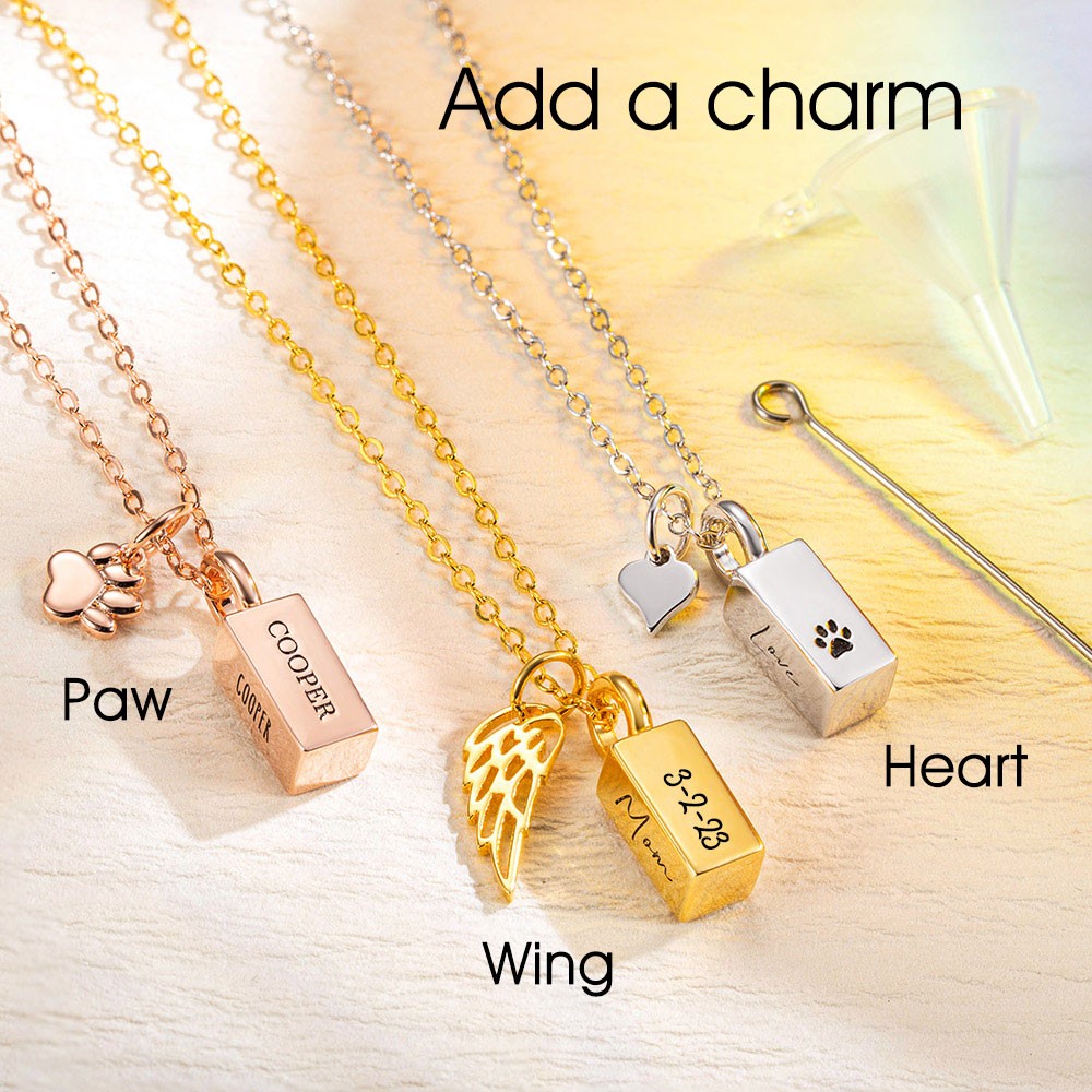 Tiny Urn Necklace