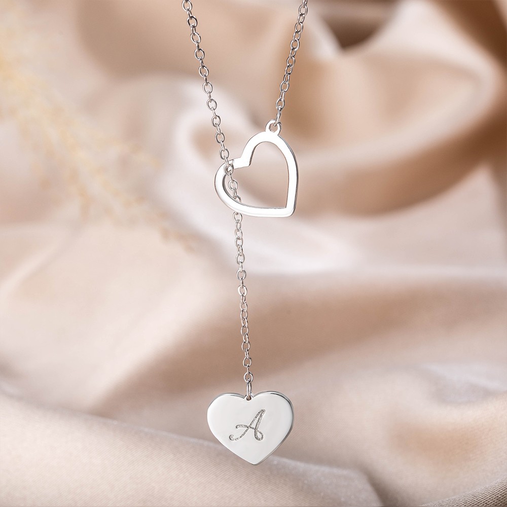 initials necklace
