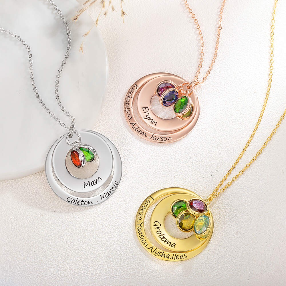 birthstone necklace