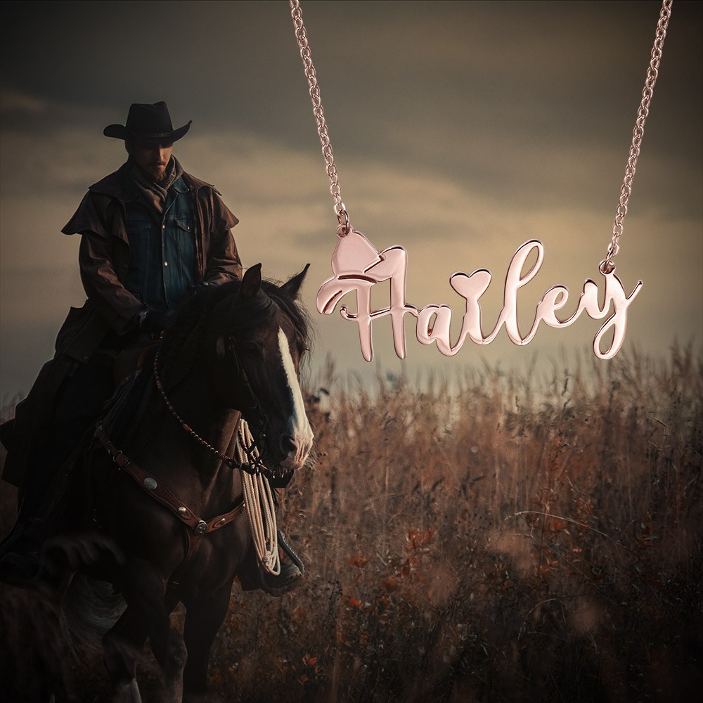 cowboy necklace