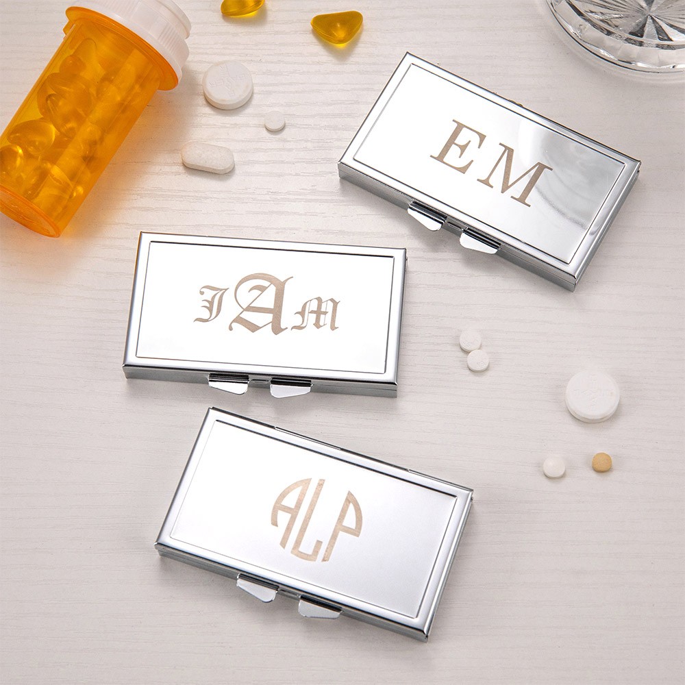 personalized pill box