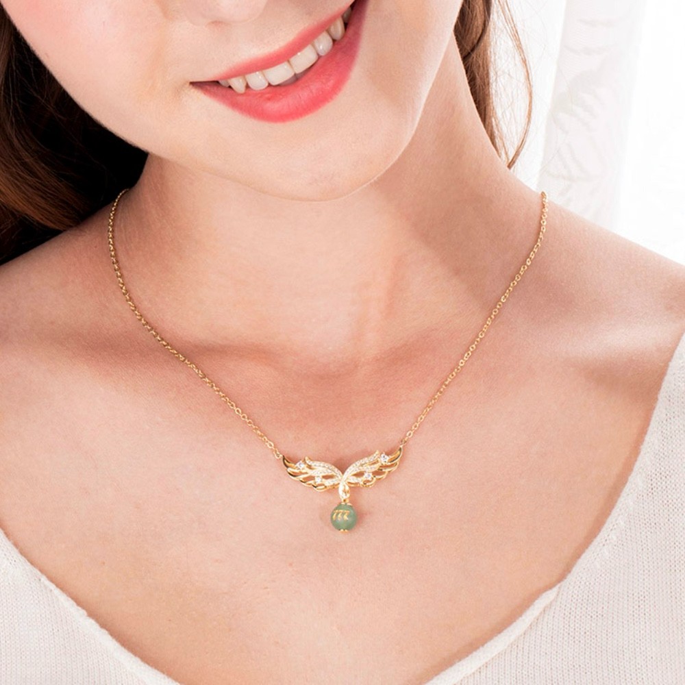 Custom Angel Number Crystal Necklace Combo