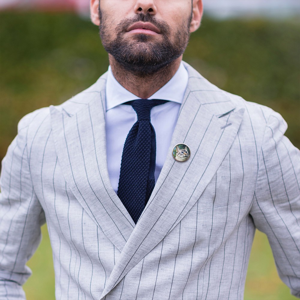 custom lapel pin for men suits