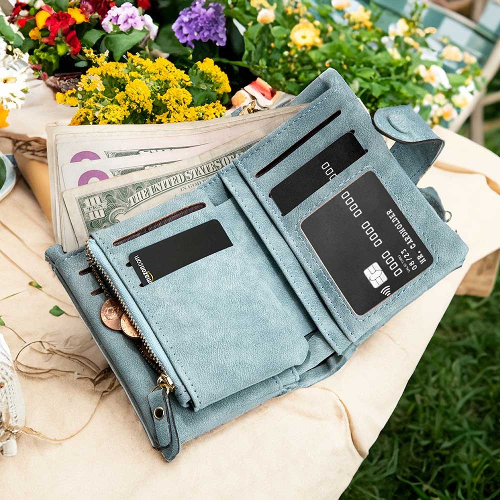 Family Birthflower Bouquet Wallet