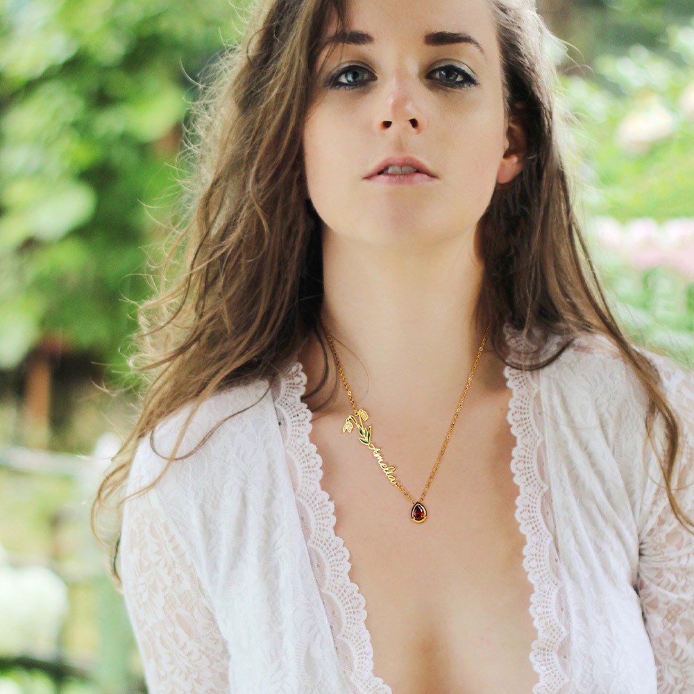 collier pierre de naissance