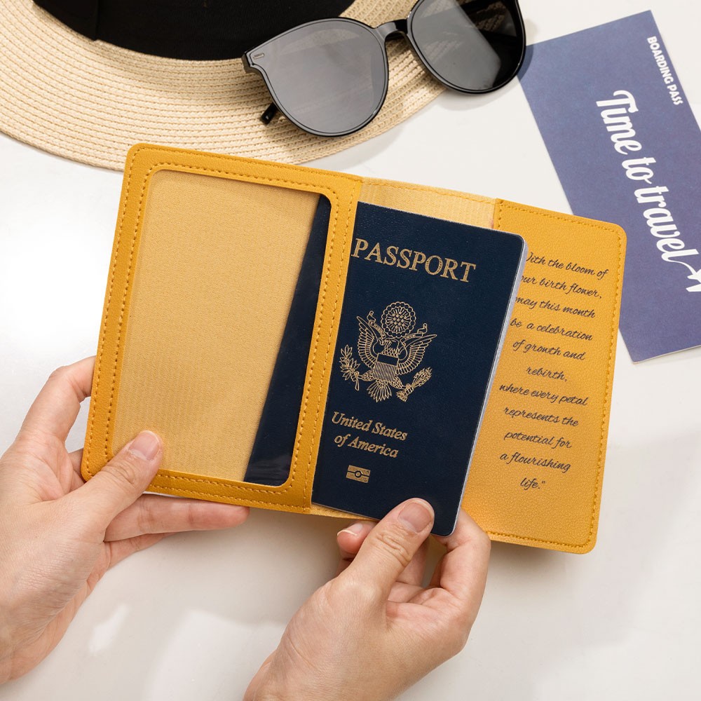 Leather Passport Cover