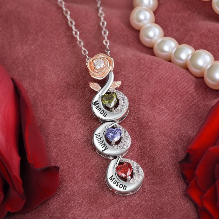 birthstone necklace