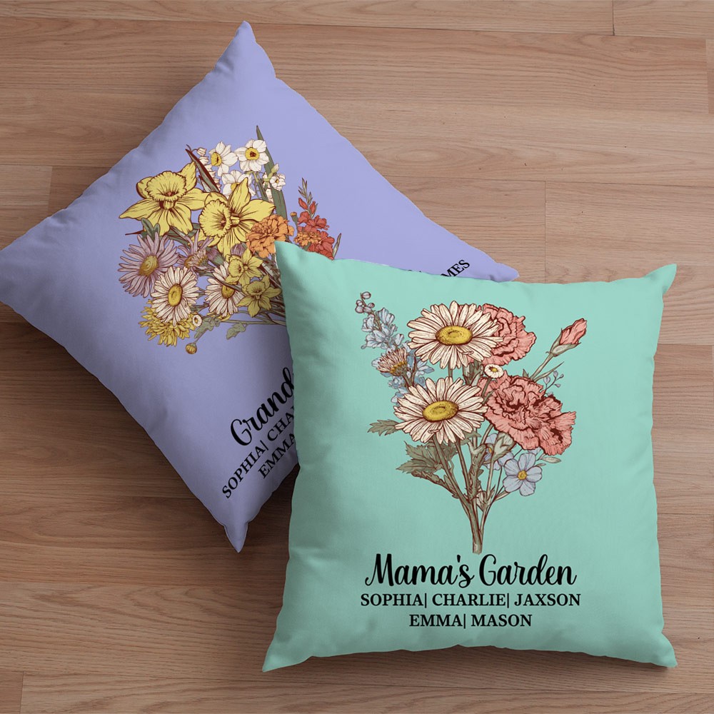 Birthflower Pillow