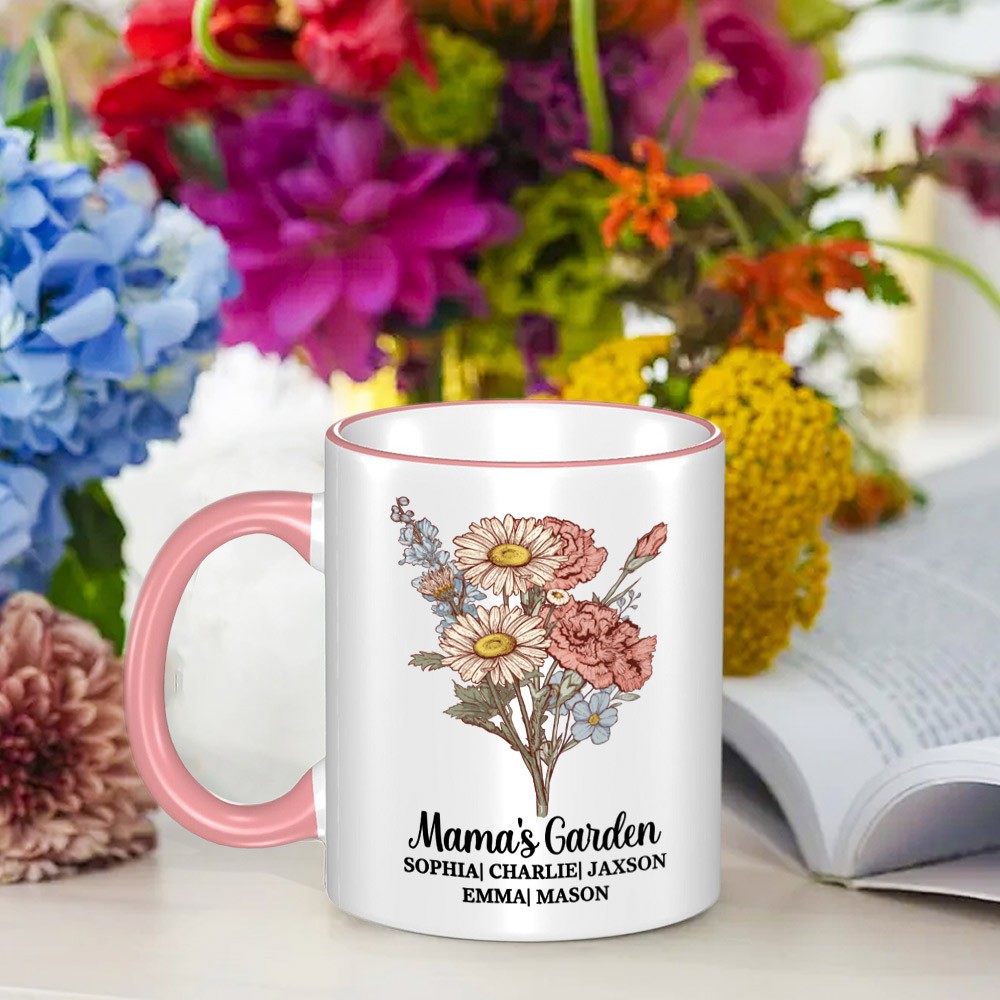 Birth Flower Mug