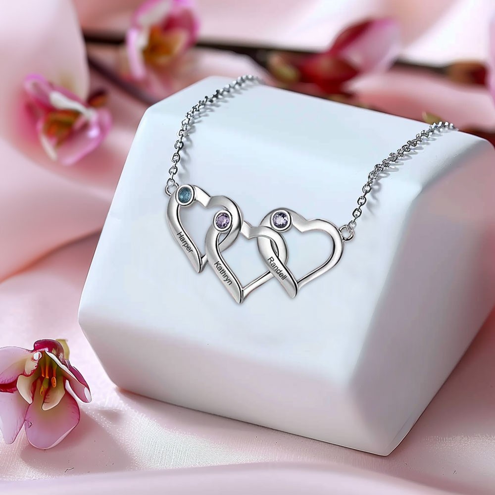 birthstone necklace for mother