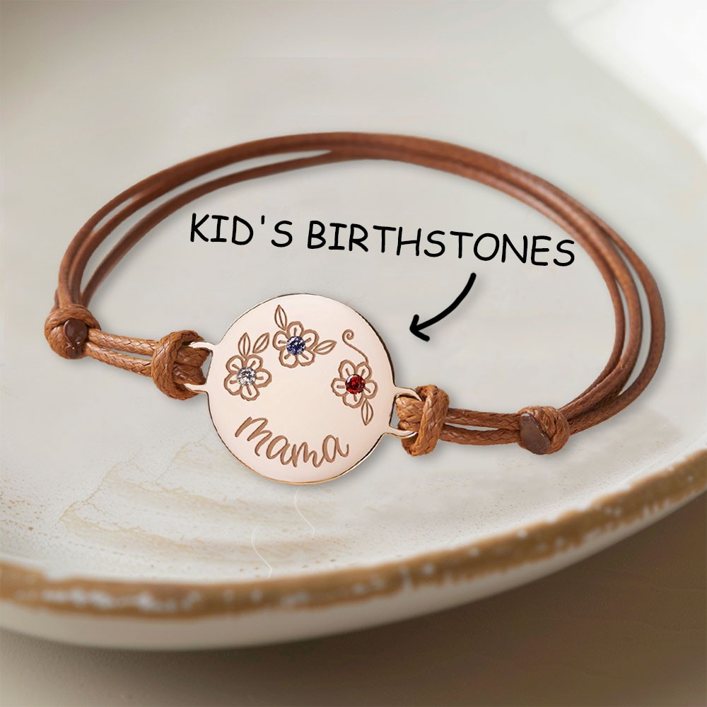 bracelet avec pierre de naissance