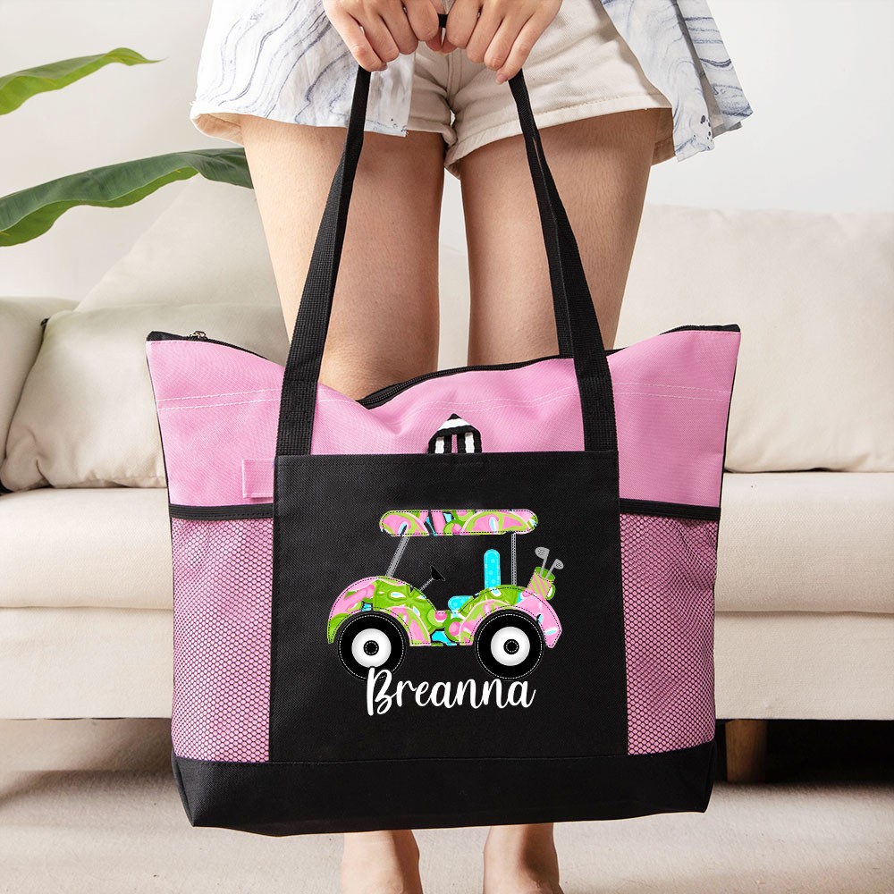 custom golf tee bag