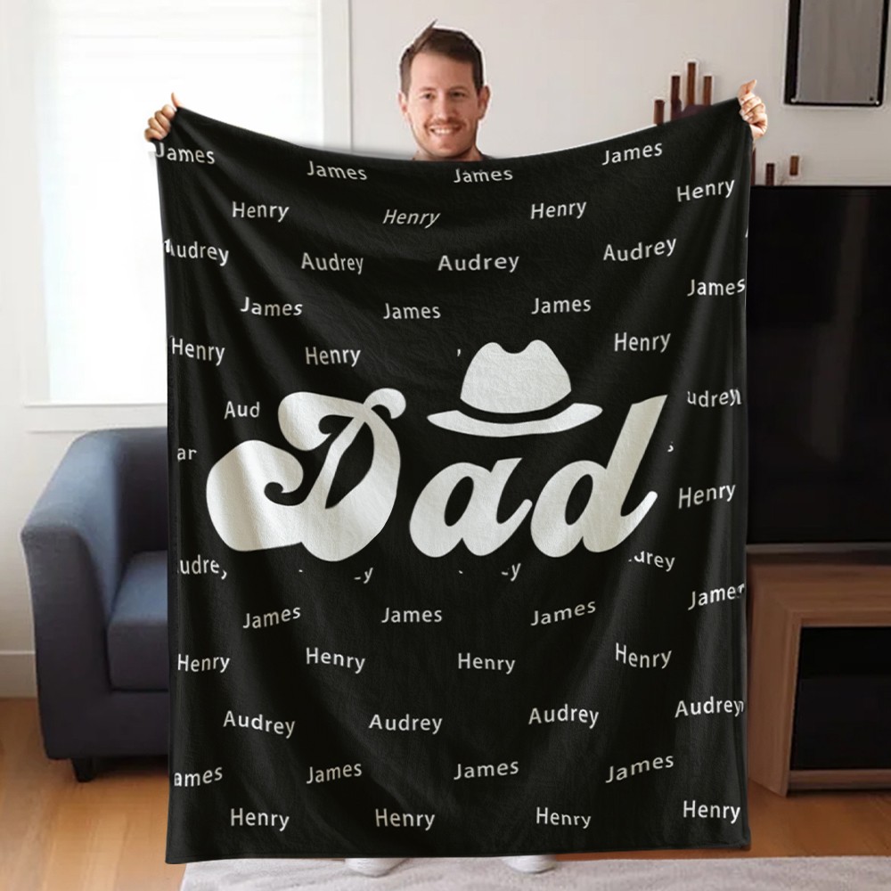 blanket with name