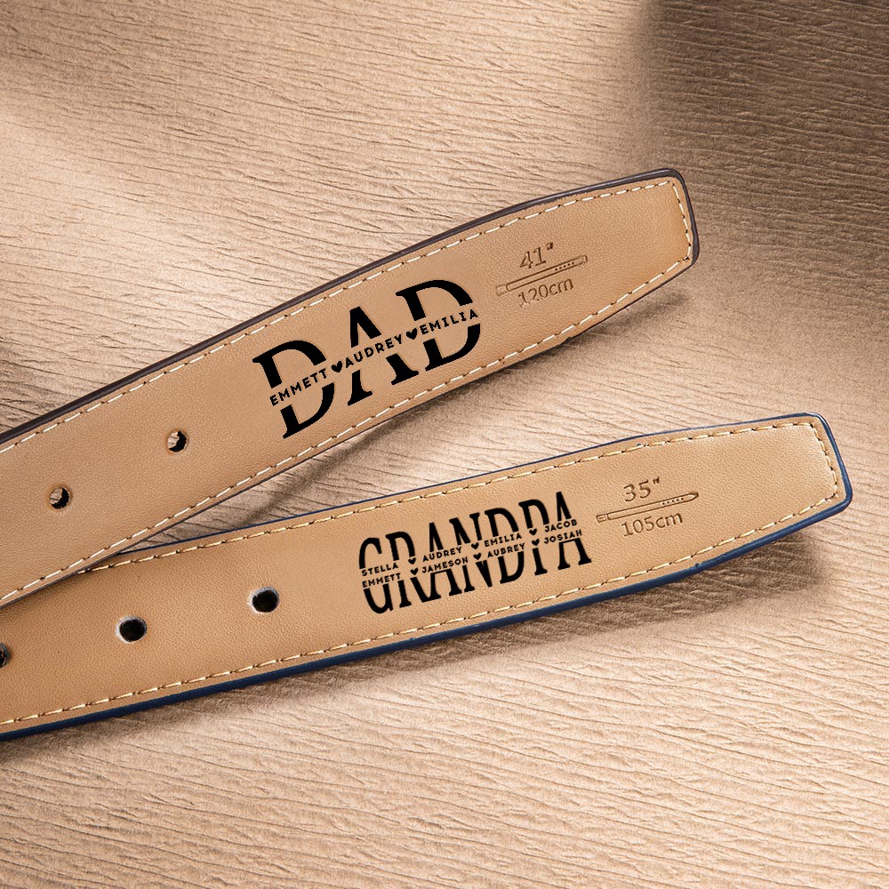 groove belt for men