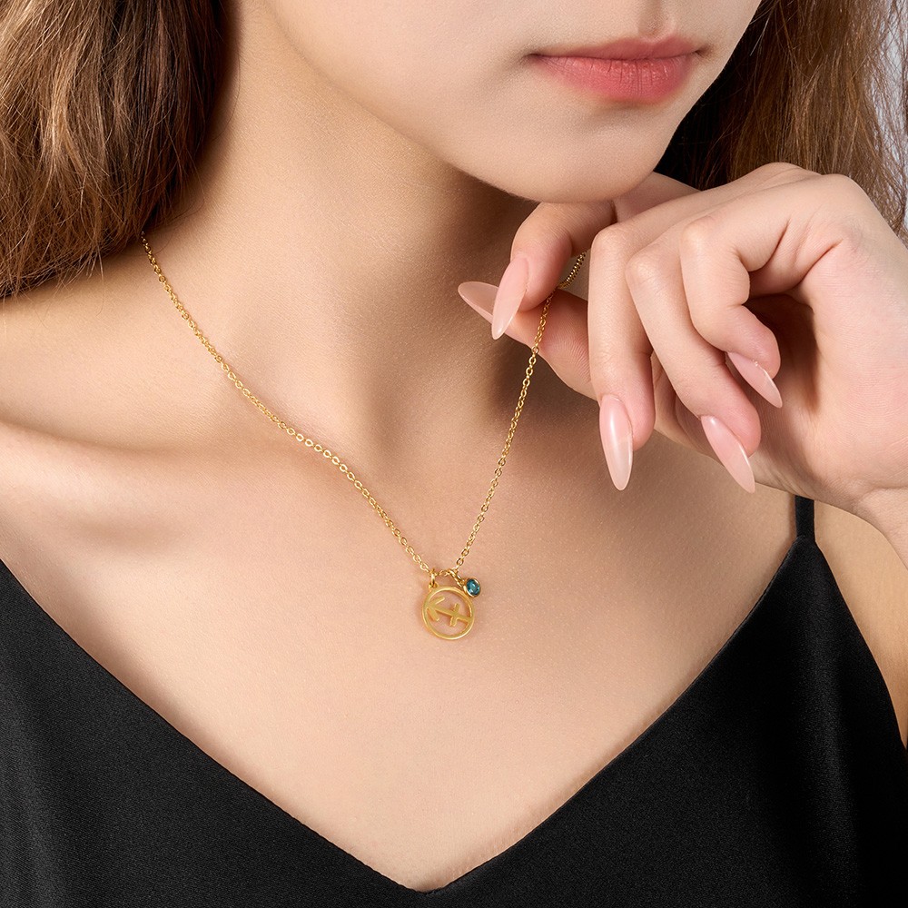 birthstone necklace