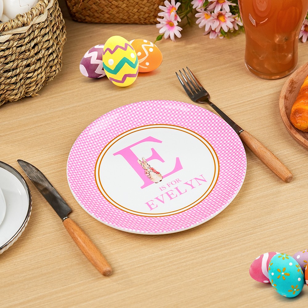 easter plate