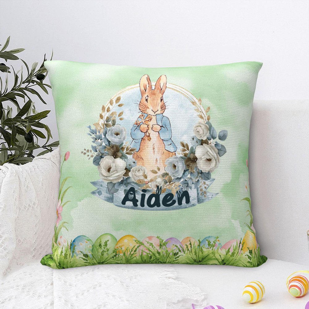 Cute Peter Rabbit Children's Pillow
