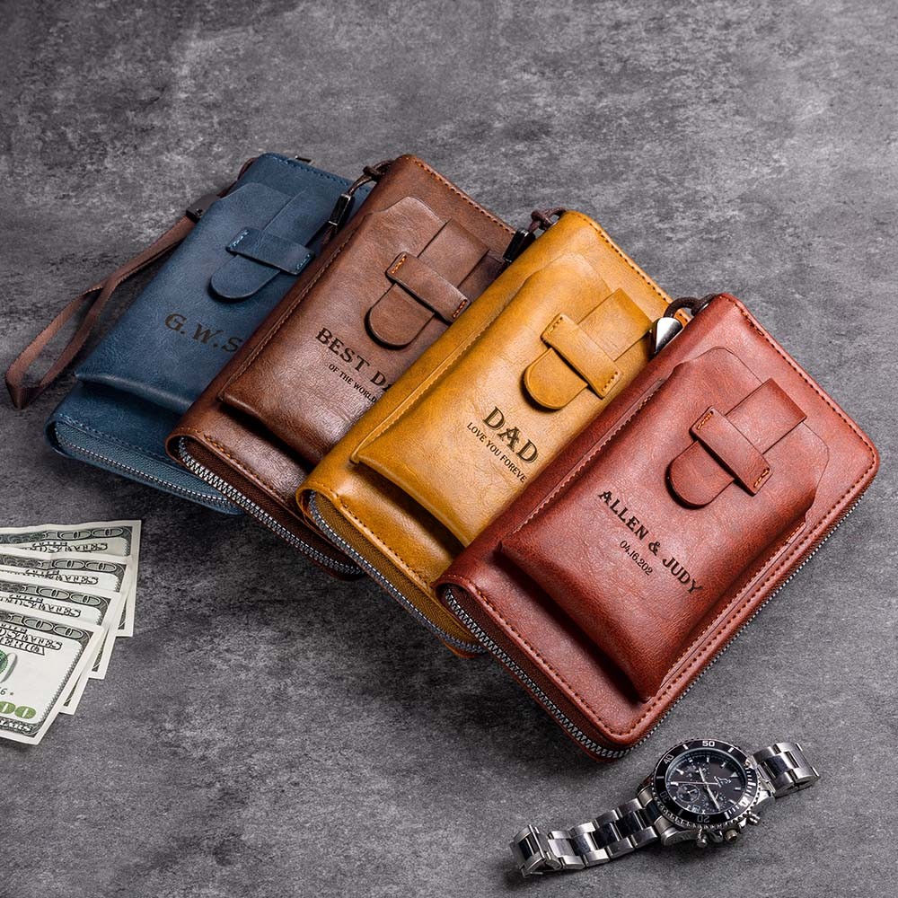 multi-card holder long wallet