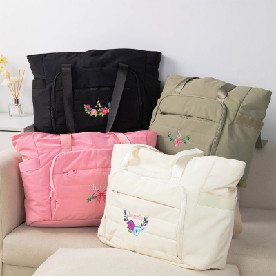 Floral Duffle Bag