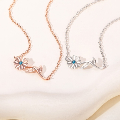 november birthstone necklace
