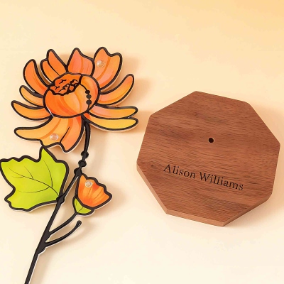 wooden base