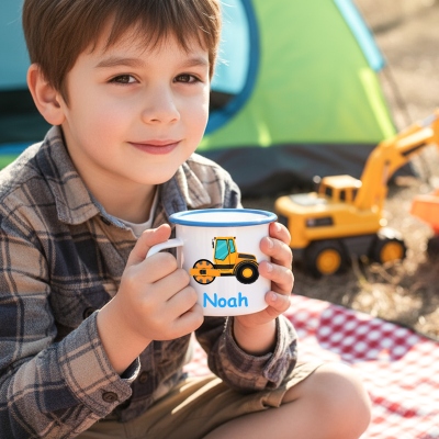 Enamel cup