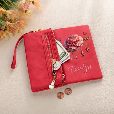 custom card holder gift for her