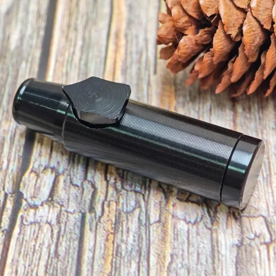 Personalized Name Bullet Shape Snuff Box, Metal Tobacco Box, Laser Engraved Snuff Container, Birthday/Father's Day Gift for Tobacco Lovers/Dad/Him
