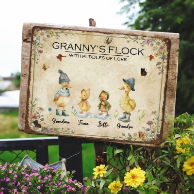 metal sign