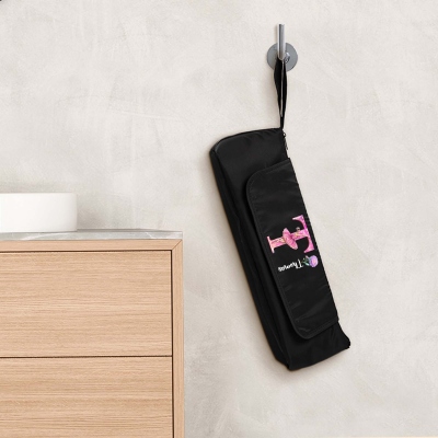 Large-Capacity Curling Iron Storage Bag