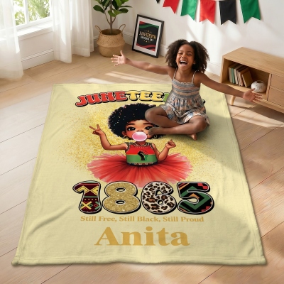 African American Little Girl