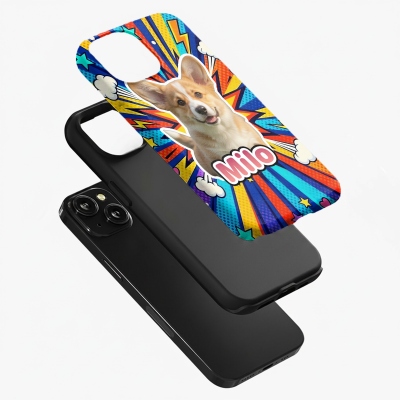 Dubbelskiktat telefonfodral
