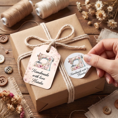 Watercolor Sewing Elements