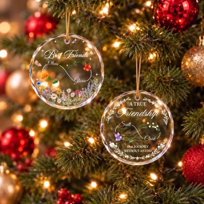 クリスマスツリーのオーナメント