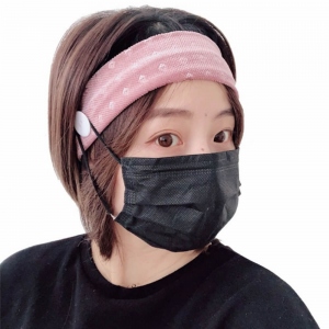 Adult/Doctor/Nurse/Healthcare Worker Headband with Buttons 3 Pack