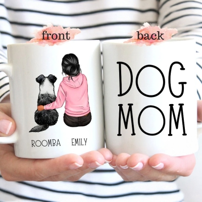 Personalisierte Tasse für Hundemama, Personalisiertes Geschenk für Hundeliebhaber, Personalisiertes Haustiergeschenk, Geschenk für Hundebesitzer, Tasse für Hundeliebhaber, Geschenk für Hundemama, Geschenk für Hundebesitzer