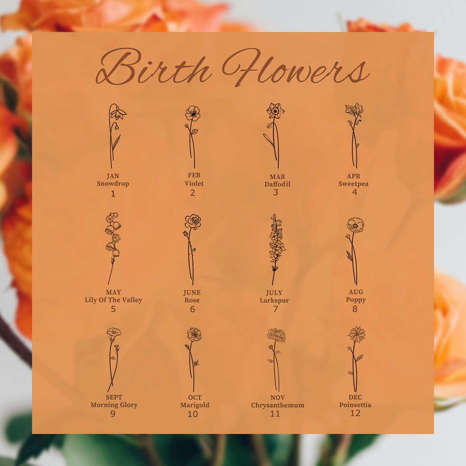 Multiple Birth Flowers