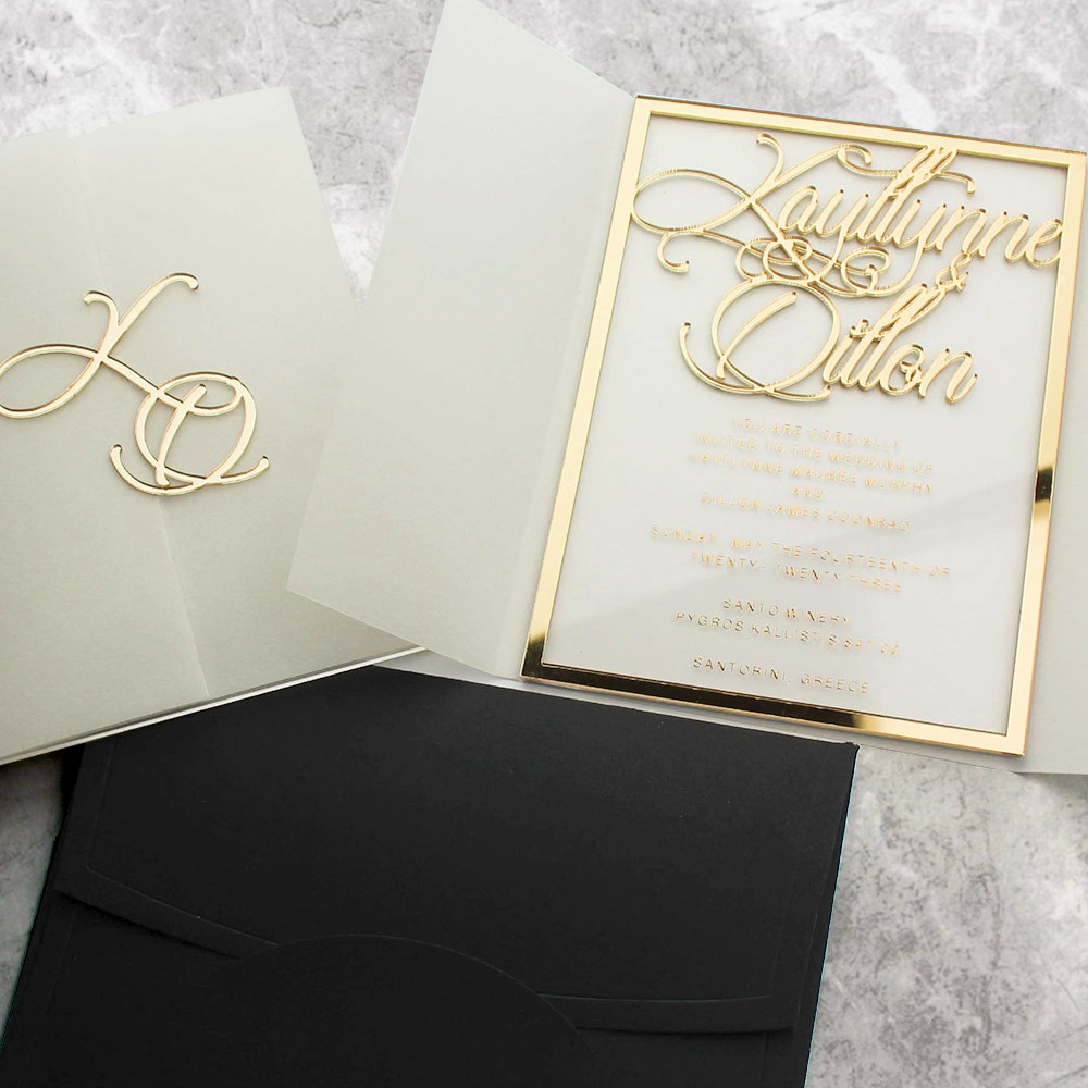 Invitations de mariage élégantes