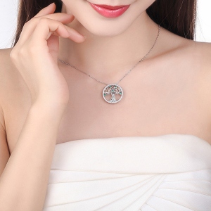 Life Tree Necklace Sterling Sliver