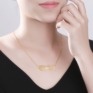 7 names Infinity necklace