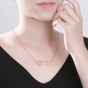 7 names Infinity necklace